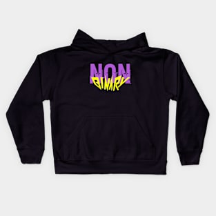 Nonbinary cyberpunk Kids Hoodie